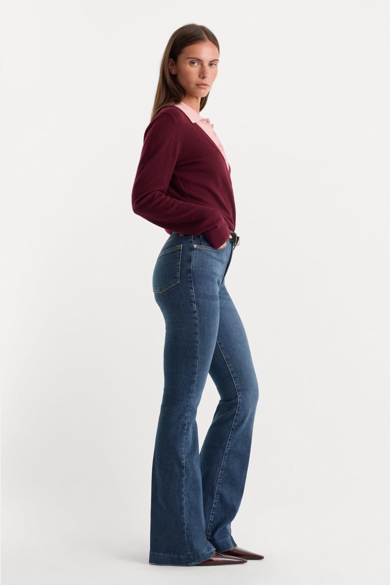 GOOD LEGS FLARE JEANS LONG