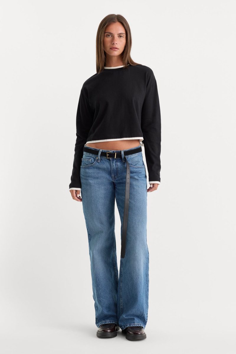 VINTAGE LOW LOOSE JEANS