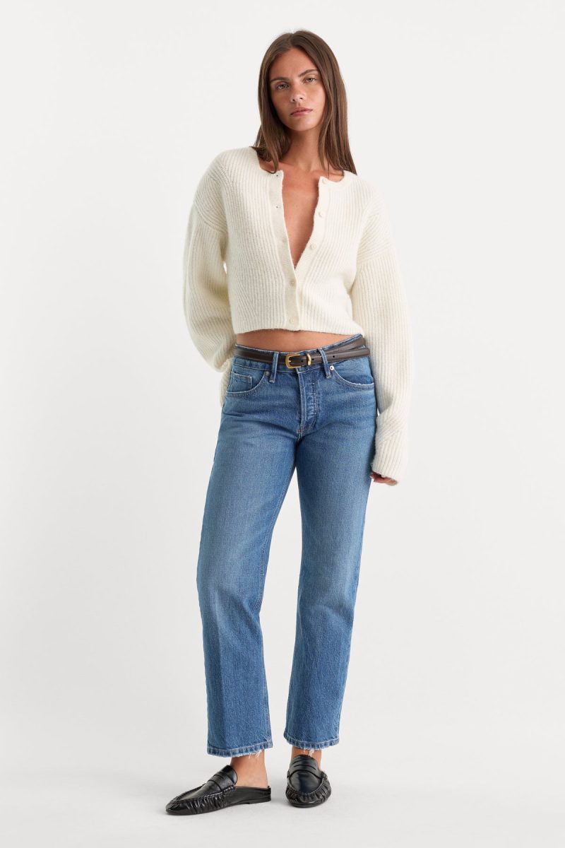 VINTAGE STRAIGHT ANKLE JEANS