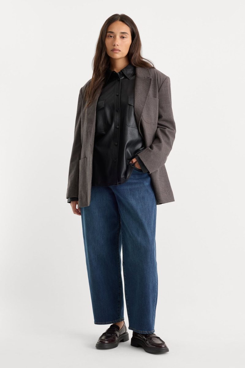 VINTAGE BARREL ANKLE JEANS