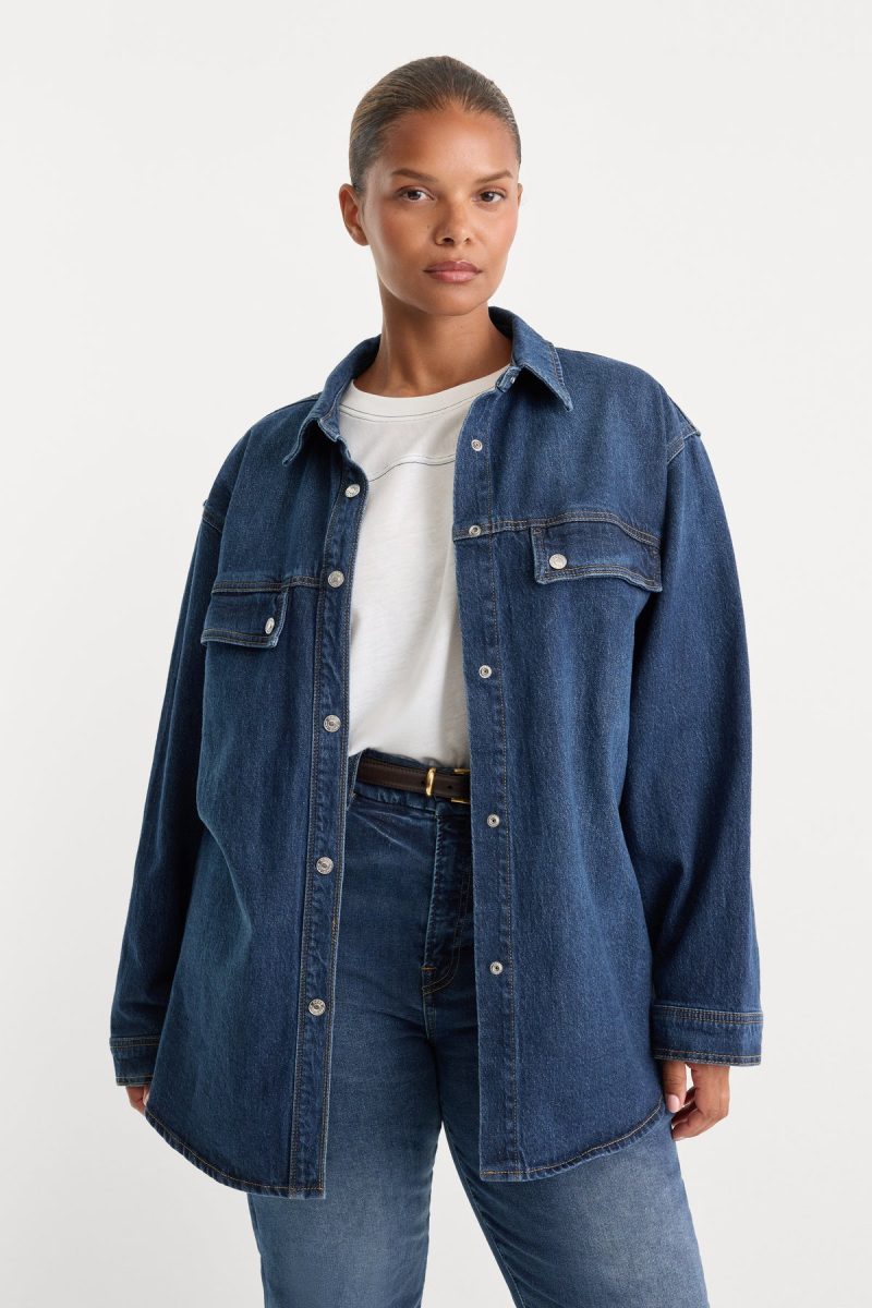 THE DENIM OVERSHIRT