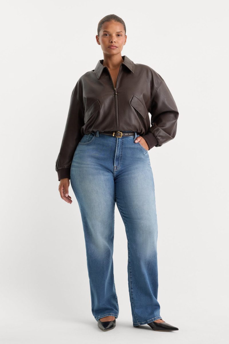 GOOD TRUE STRAIGHT JEANS