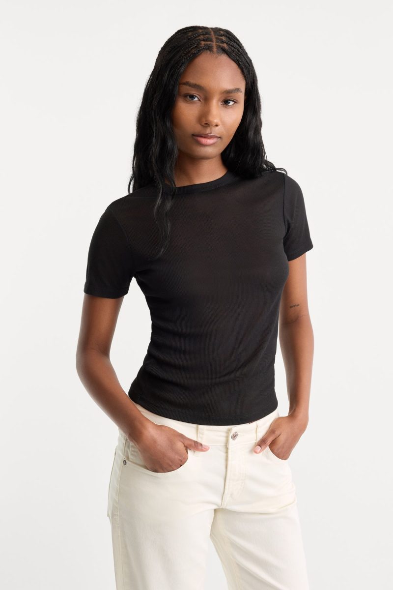 THE SHEER RIB TEE