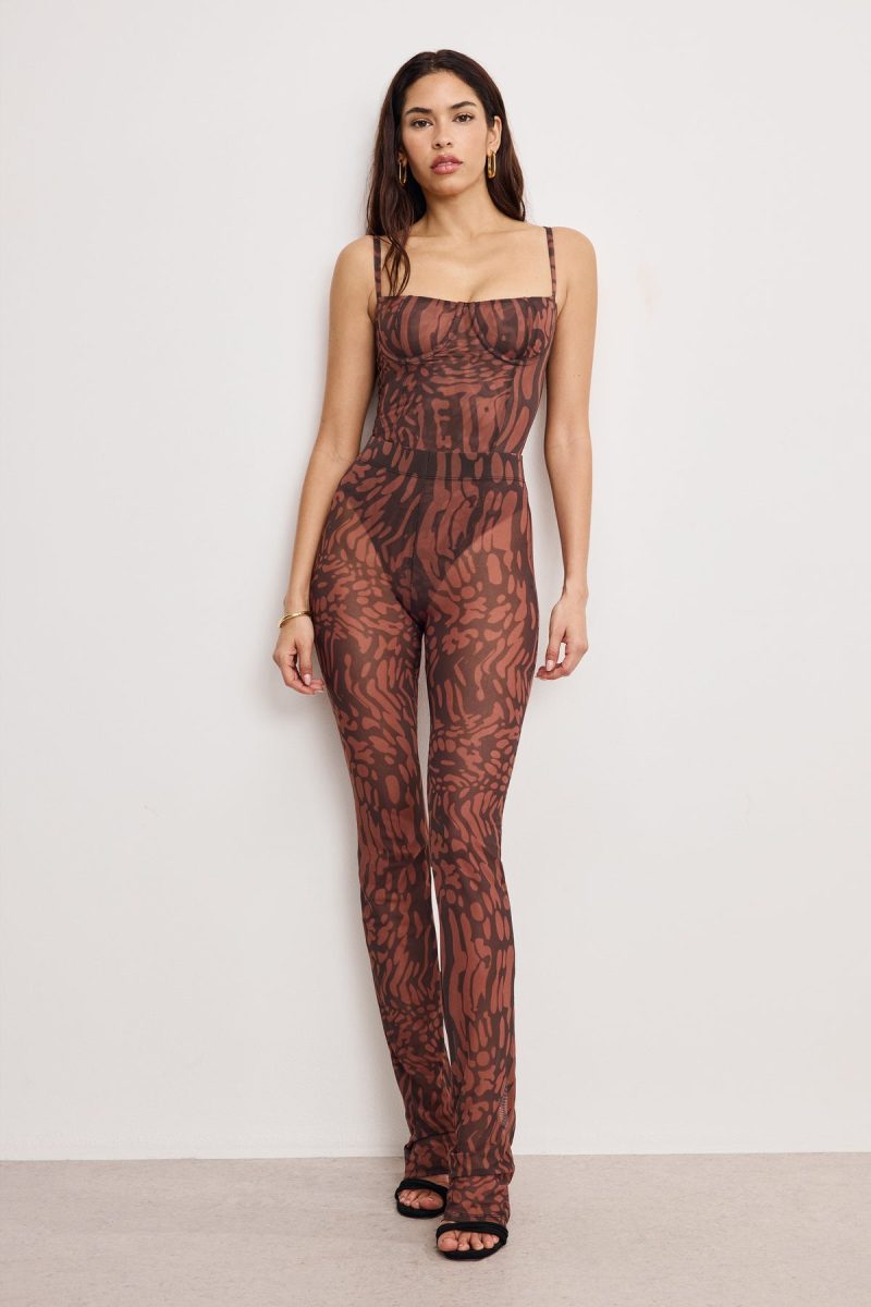 MESH MICRO BOOT LEGGINGS