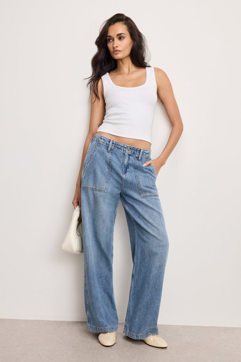 LITE LINEN DENIM PANTS