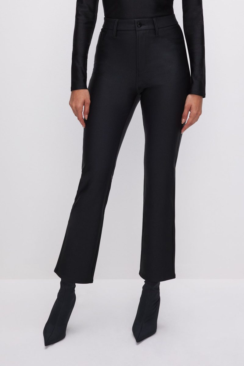 COMPRESSION SHINE STRAIGHT PANTS