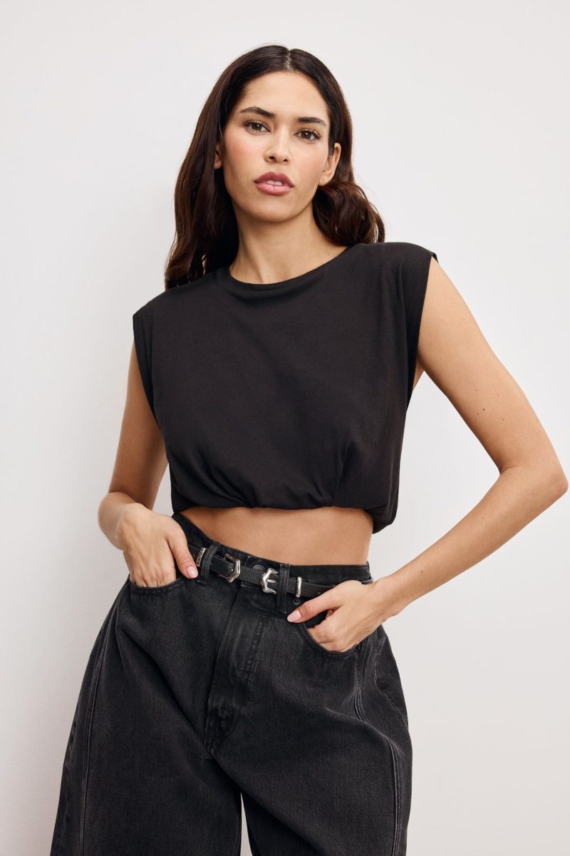 COTTON MUSCLE TEE