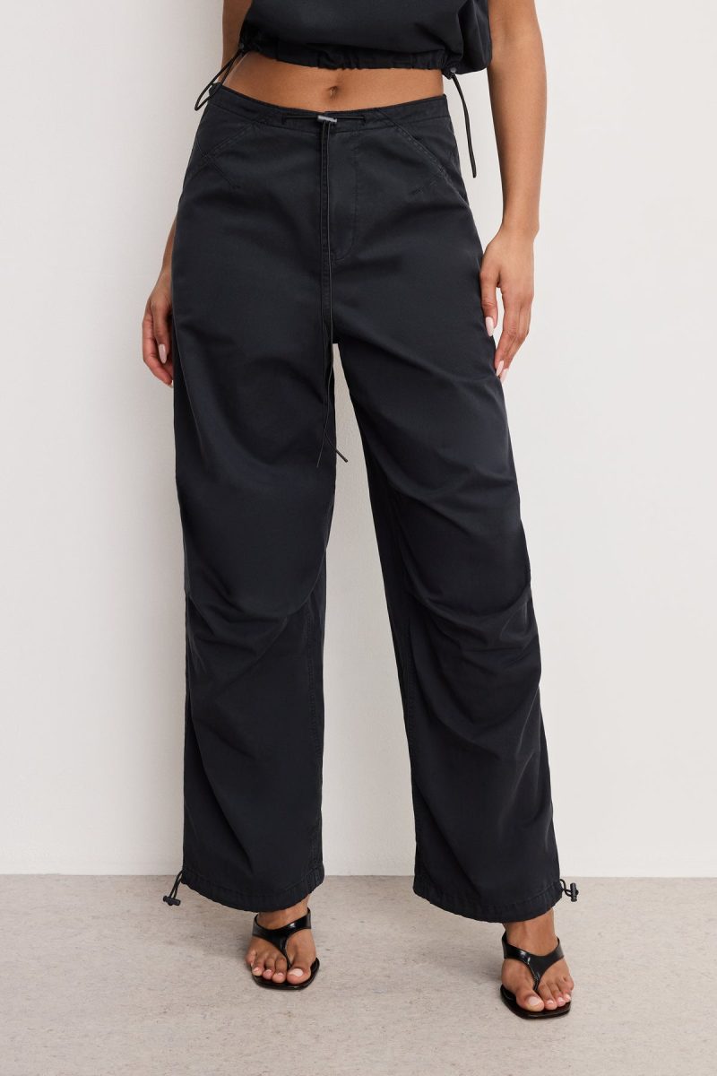 TWILL PARACHUTE PANTS