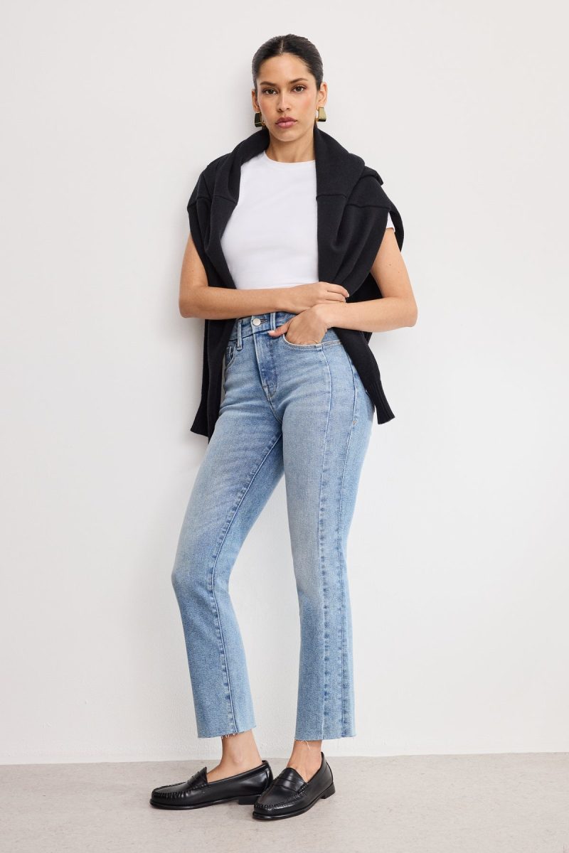 SOFT TECH GOOD LEGS STRAIGHT JEANS