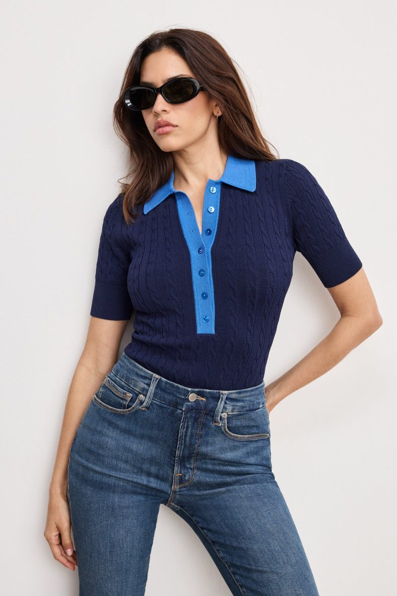 CABLE KNIT BODYSUIT