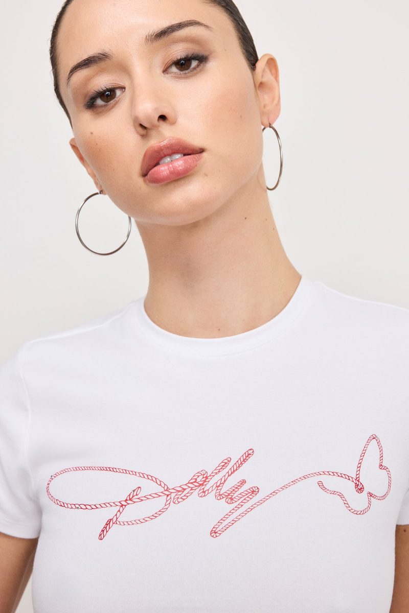 DOLLY SIGNATURE SUPER STRETCH BABY TEE